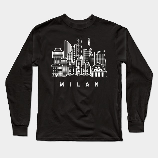 Milan Long Sleeve T-Shirt by travel2xplanet